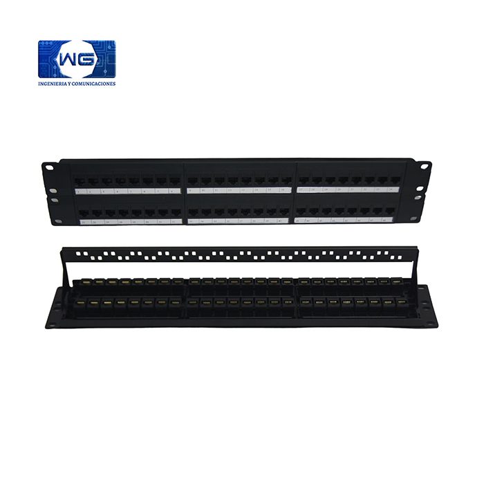 Patch panel Cat6 – 6a