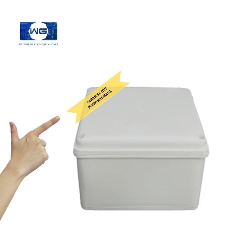 Caja Paso 10 mm x 10 mm Plástico