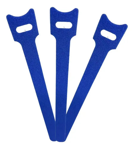 Cinta Correa en Velcro - azul