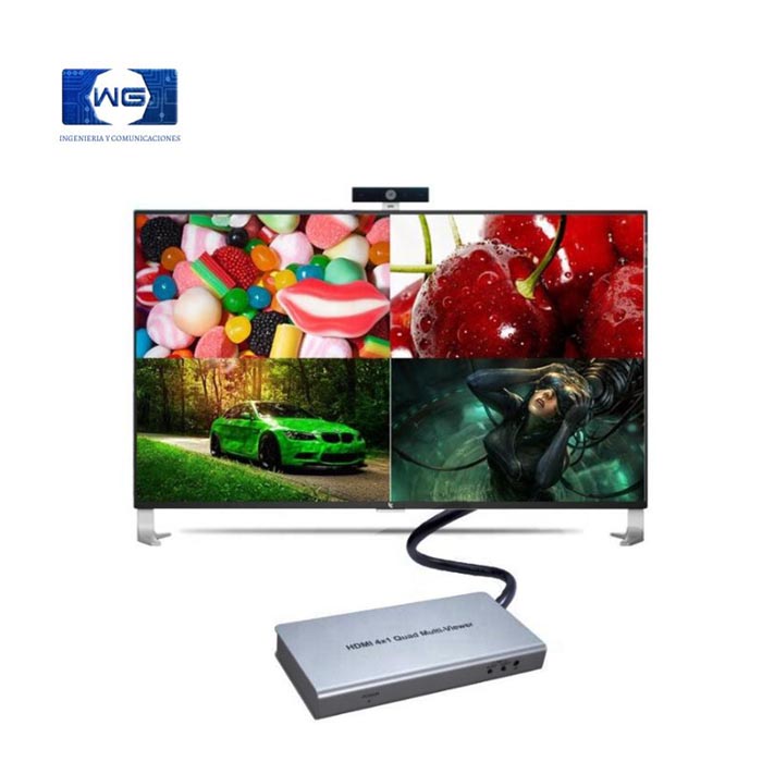 Quad HDMI 1×4 4K