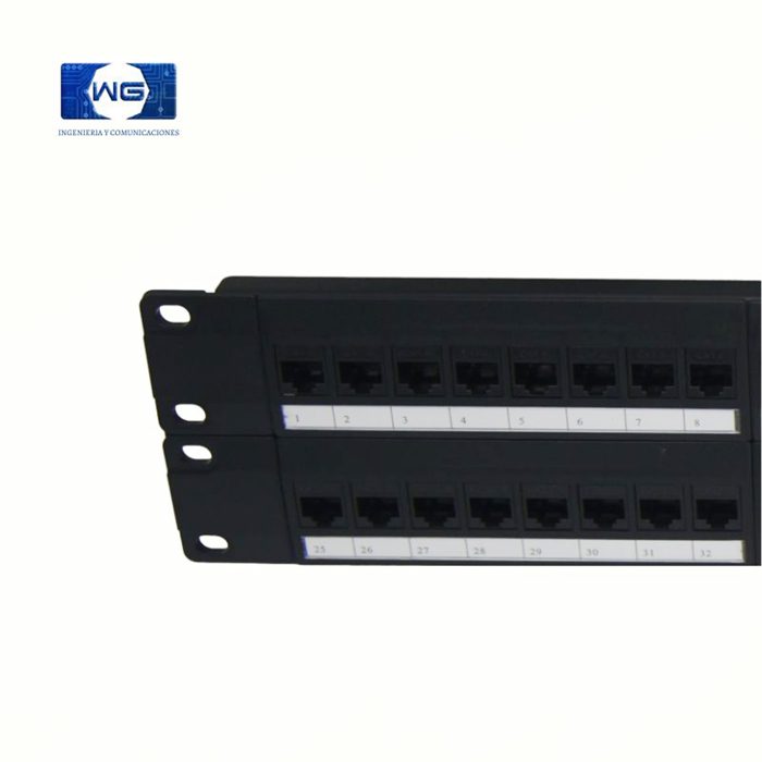 Patch panel Cat6 – 6a