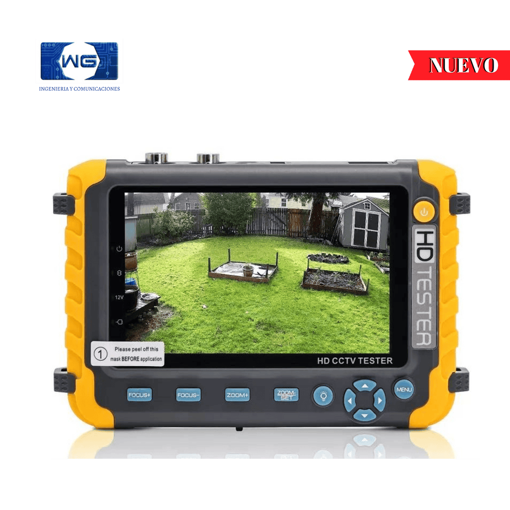 Tester de Cctv Portátil 4 en 1 De 5 Pulgadas