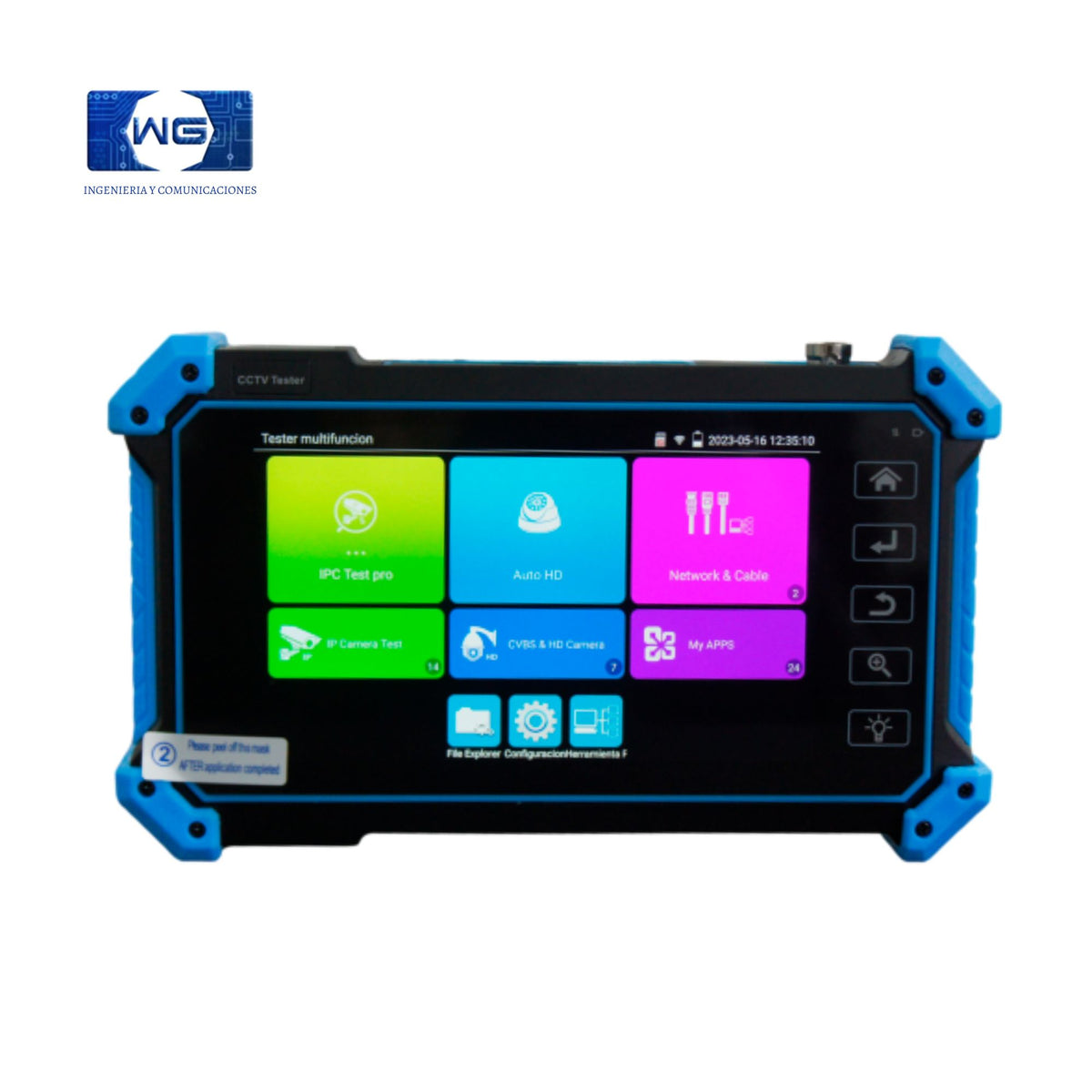 Tester de Cctv Táctil De 5.4 Pulgadas Nf- Ipc715