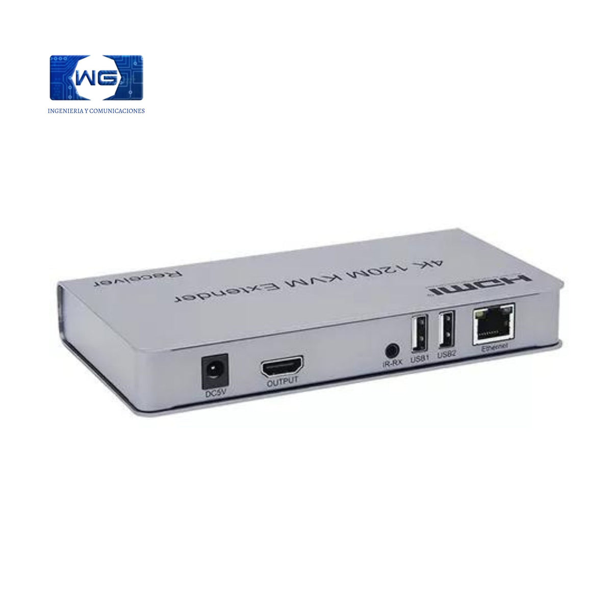 Extensor Hdmi Kvm De 120m 4k Sobre Cat 5e/6