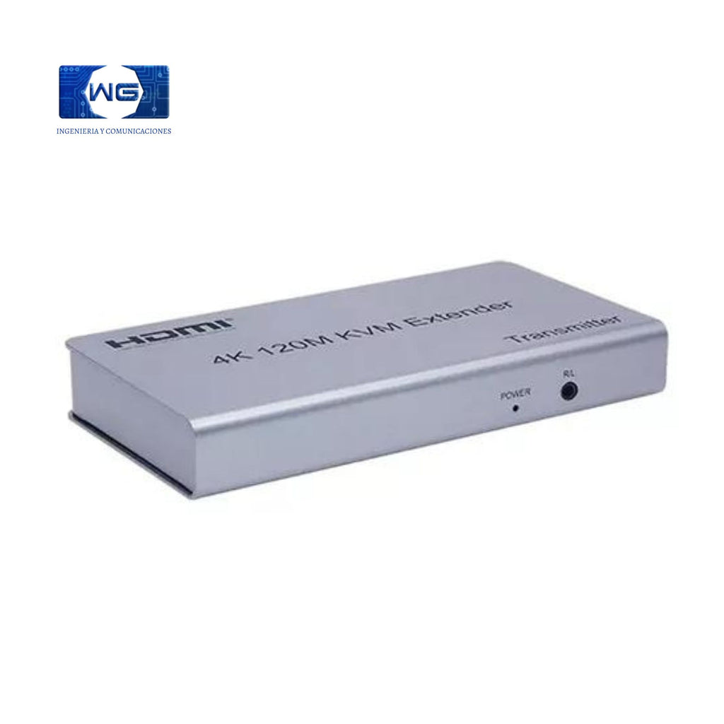 Extensor Hdmi Kvm De 120m 4k Sobre Cat 5e/6