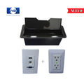 Grommet +Toma Hdmi, Vga, Rj45 Cat6 Y 110v