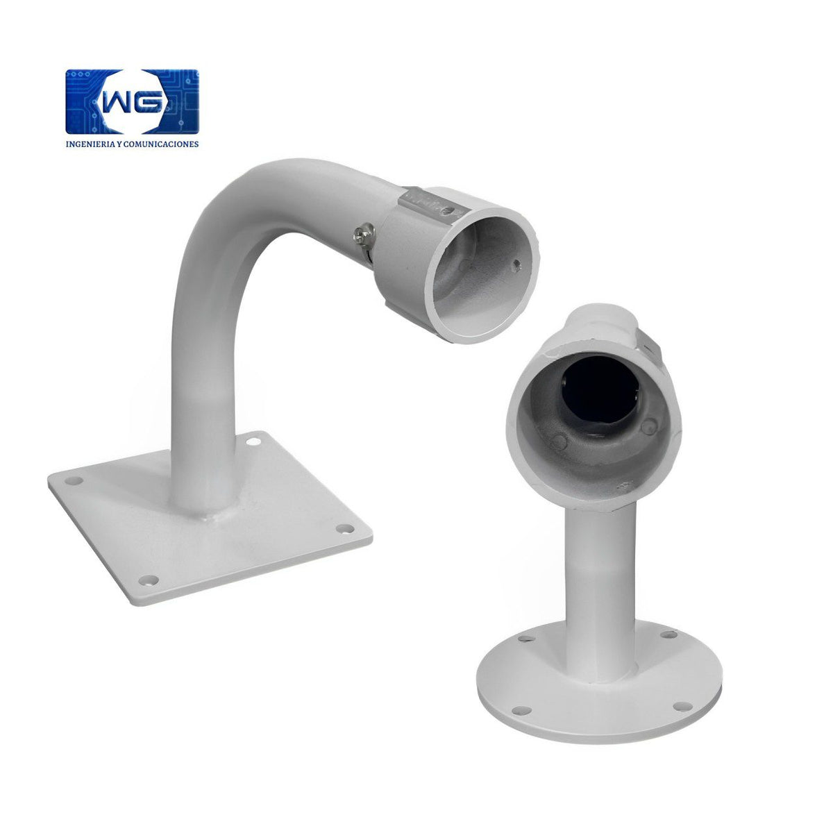 Soporte curvo para cámara de seguridad CCTV