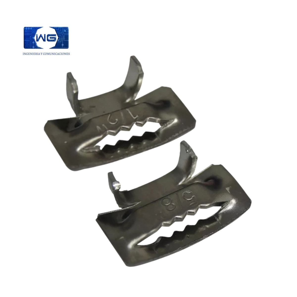 Hebilla Grapa Para Cinta Bandit x 20Unidades