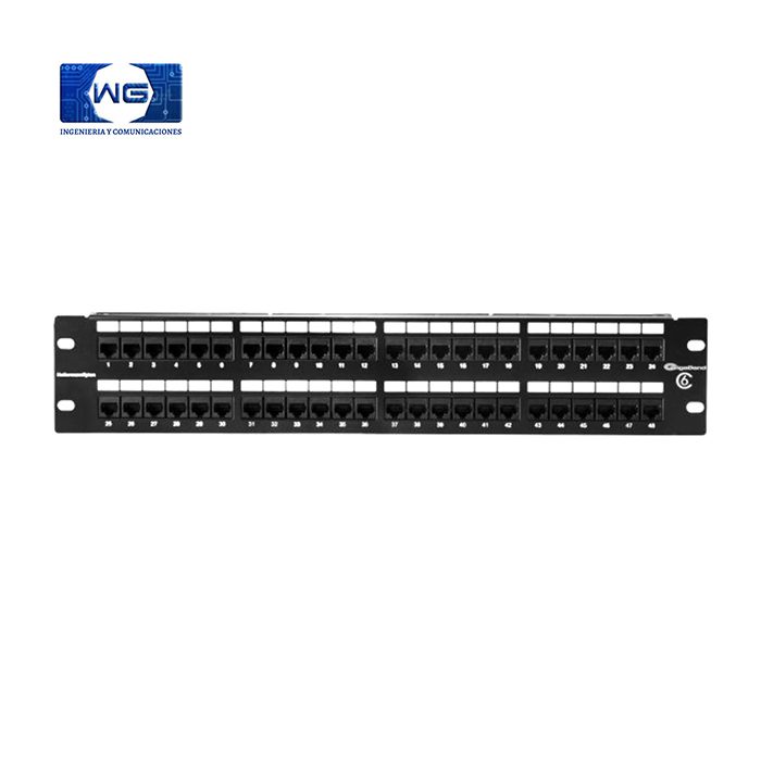Patch panel Cat6 – 6a - patch-panel-48-ptos-cat6a-weepda
