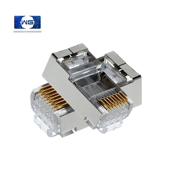 Conectores Blindados Cat 5e / Cat 6