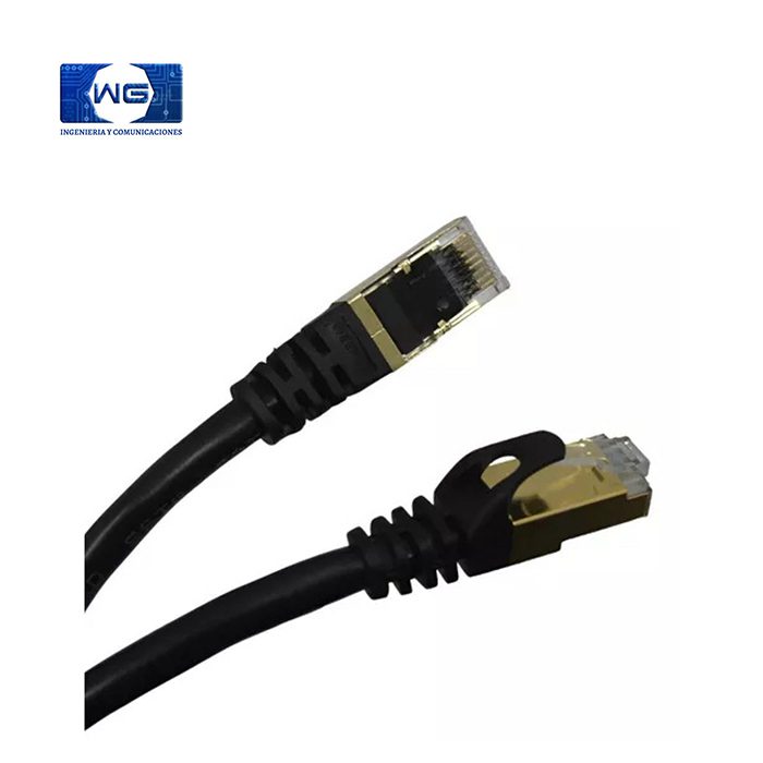 Patch Cord Cat 6a - negro / 2m
