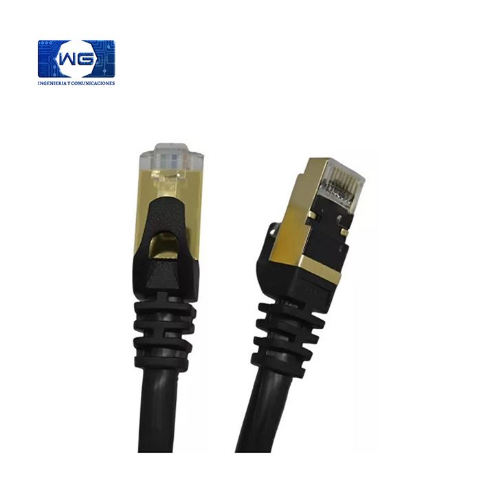 Patch Cord Cat 6a - negro / 1m