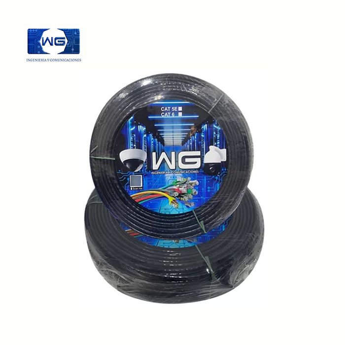 Cable Utp aleación Cat 5E - cat-5e-exterior-x-100mts