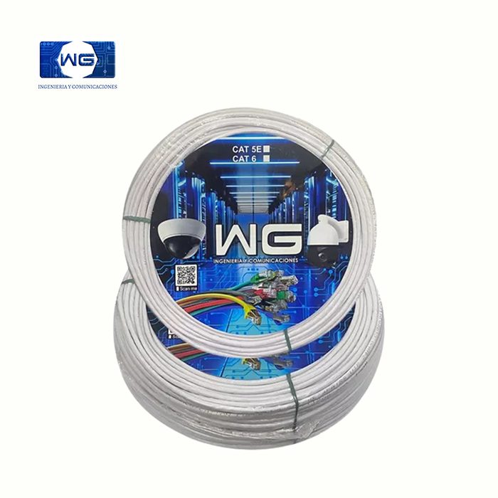 Cable Utp aleación Cat 5E - utp-cat-5e-interior-x-100mts