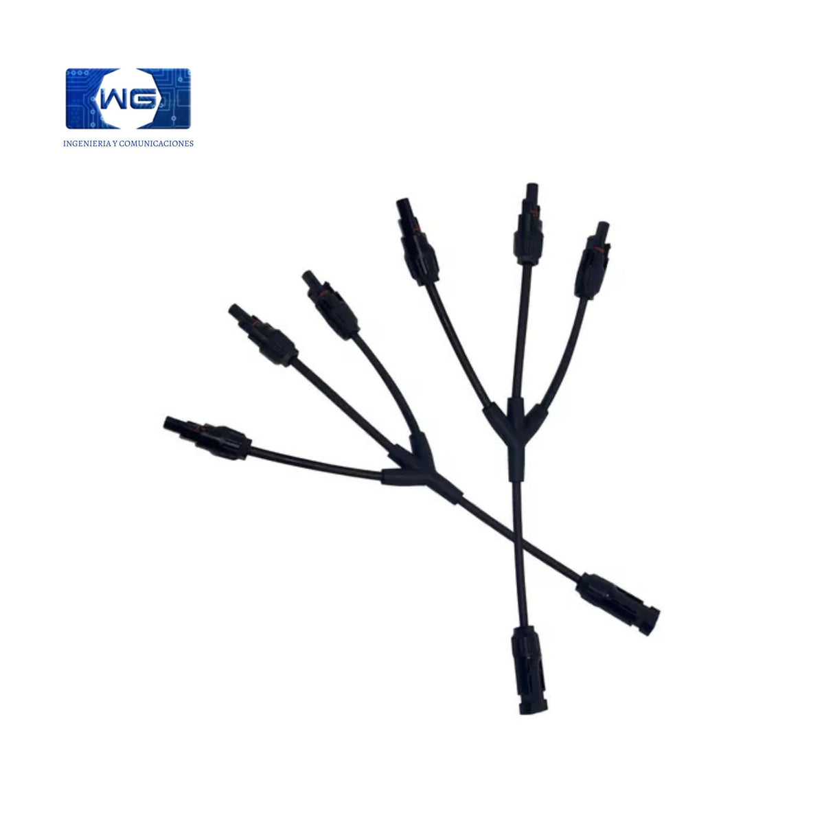 Conector Solar Mc4 Tipo Triple (3 En 1)