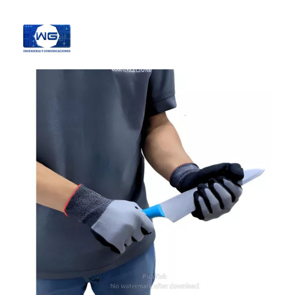 Guantes Anti –  Corte paquete x 10u
