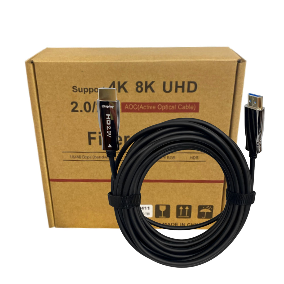 Cable Hdmi De Fibra Óptica 4k X 8k - 3m