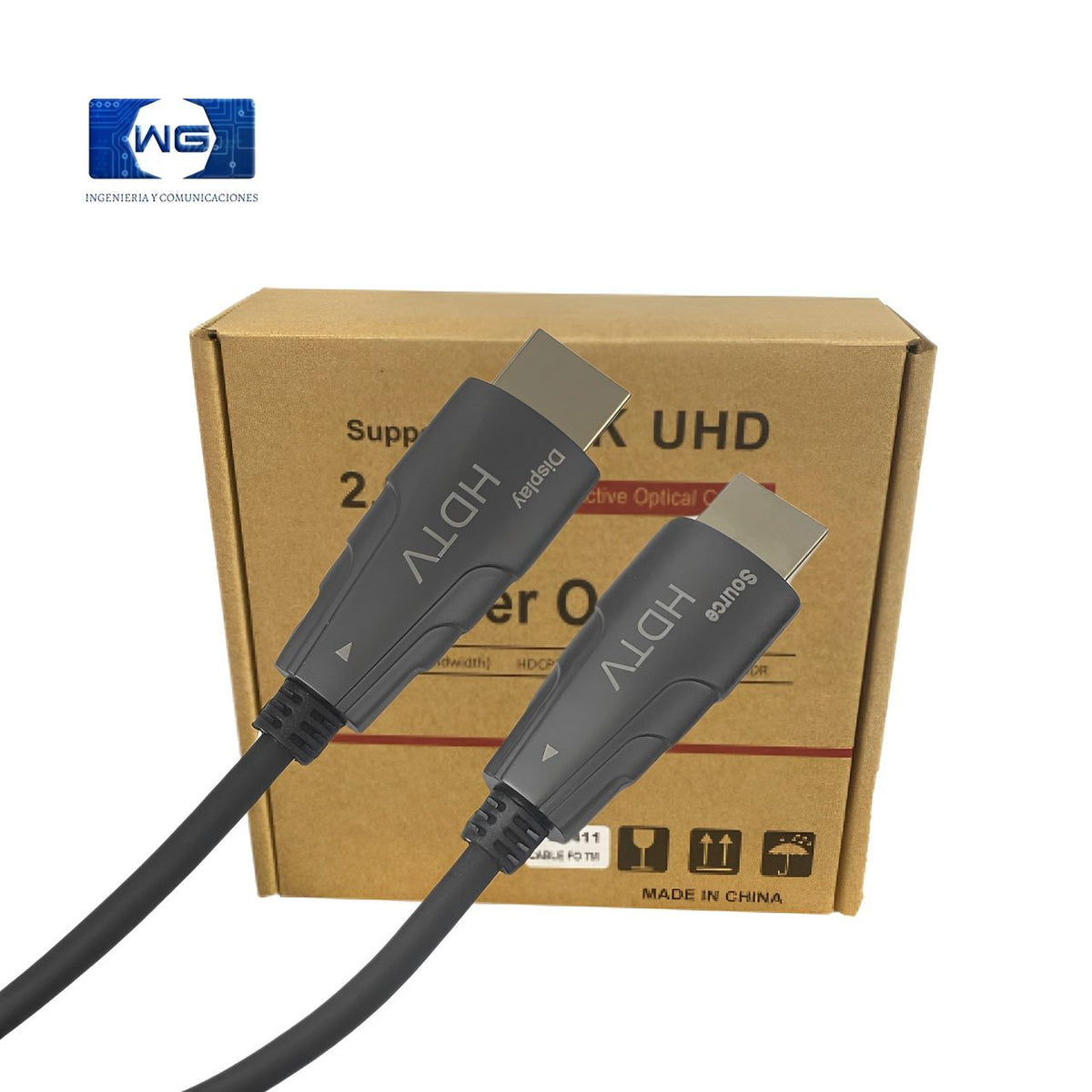 Cable Hdmi De Fibra Óptica 4k X 8k