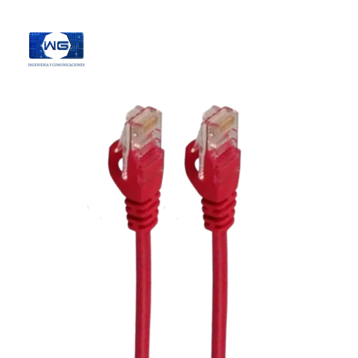 Patch cord Cat 6 100% cobre - 0-5m / rojo