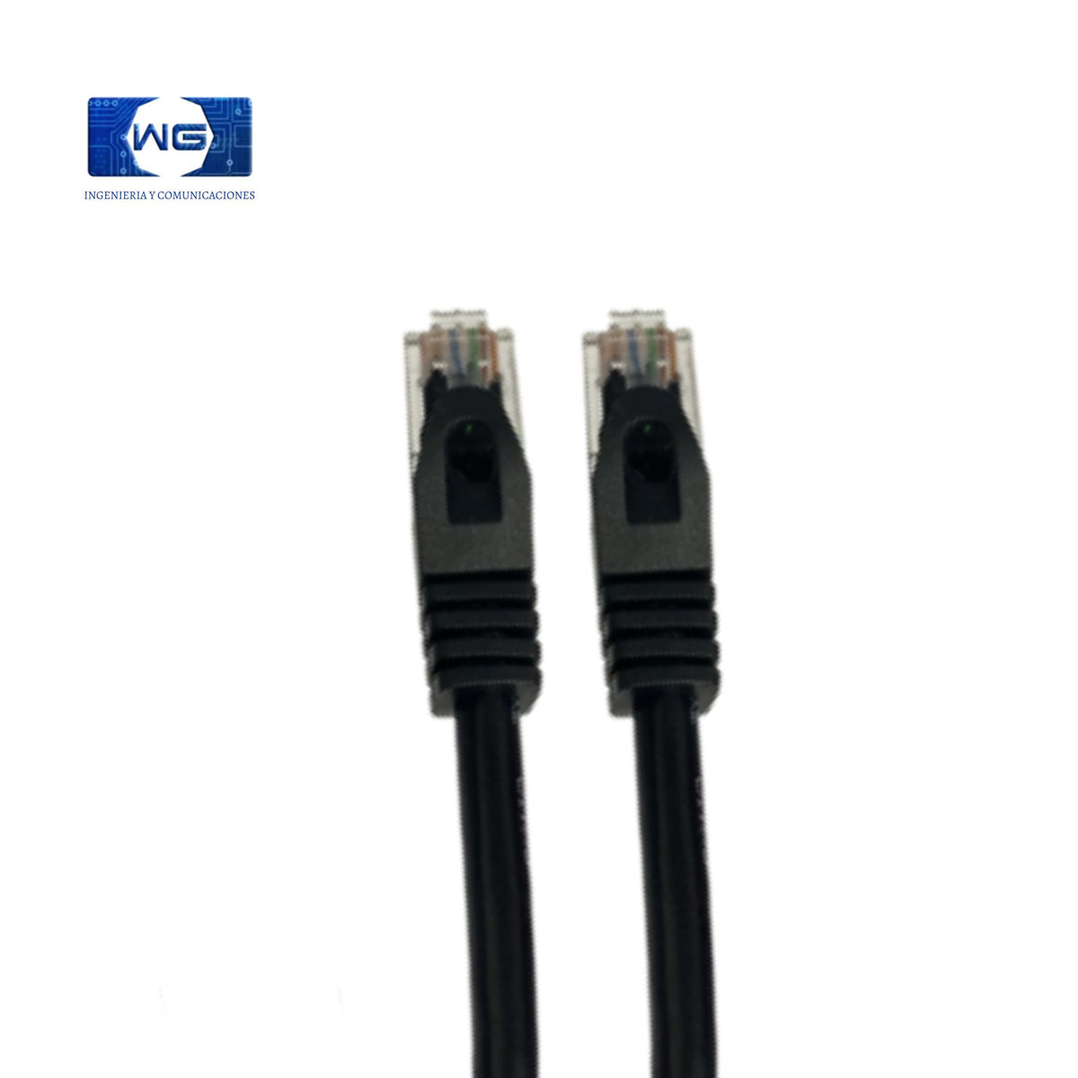 Patch cord Cat 6 100% cobre - 0-5m / negro