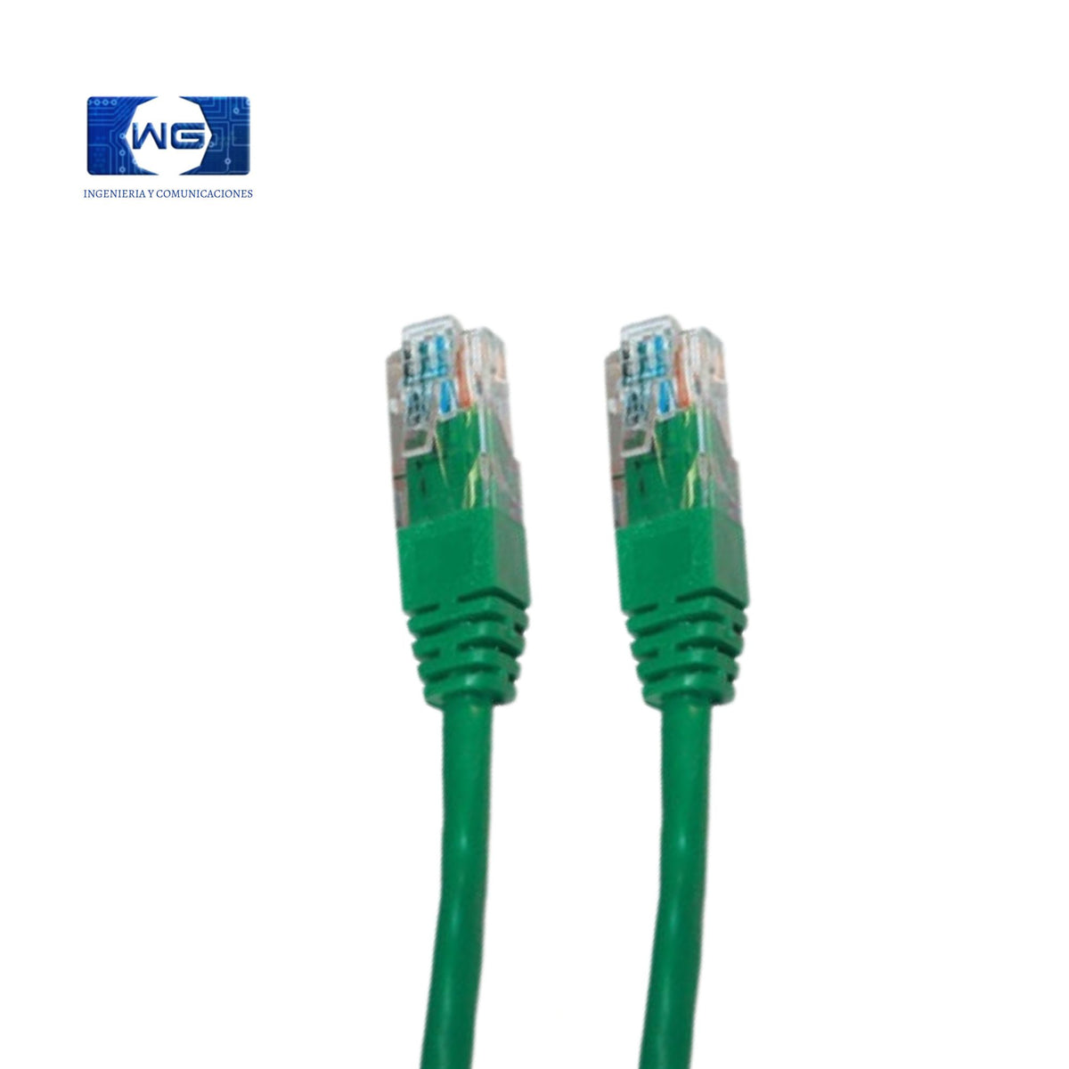 Patch cord Cat 6 100% cobre - 0-5m / verde