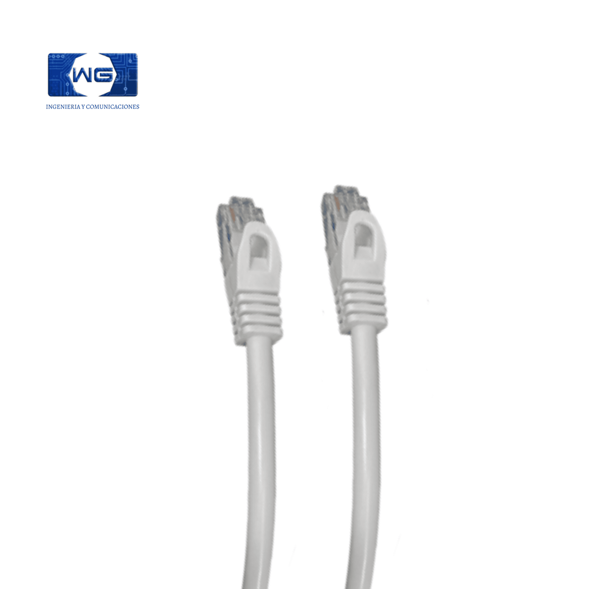 Patch cord Cat 6 100% cobre - 0-5m / blanco