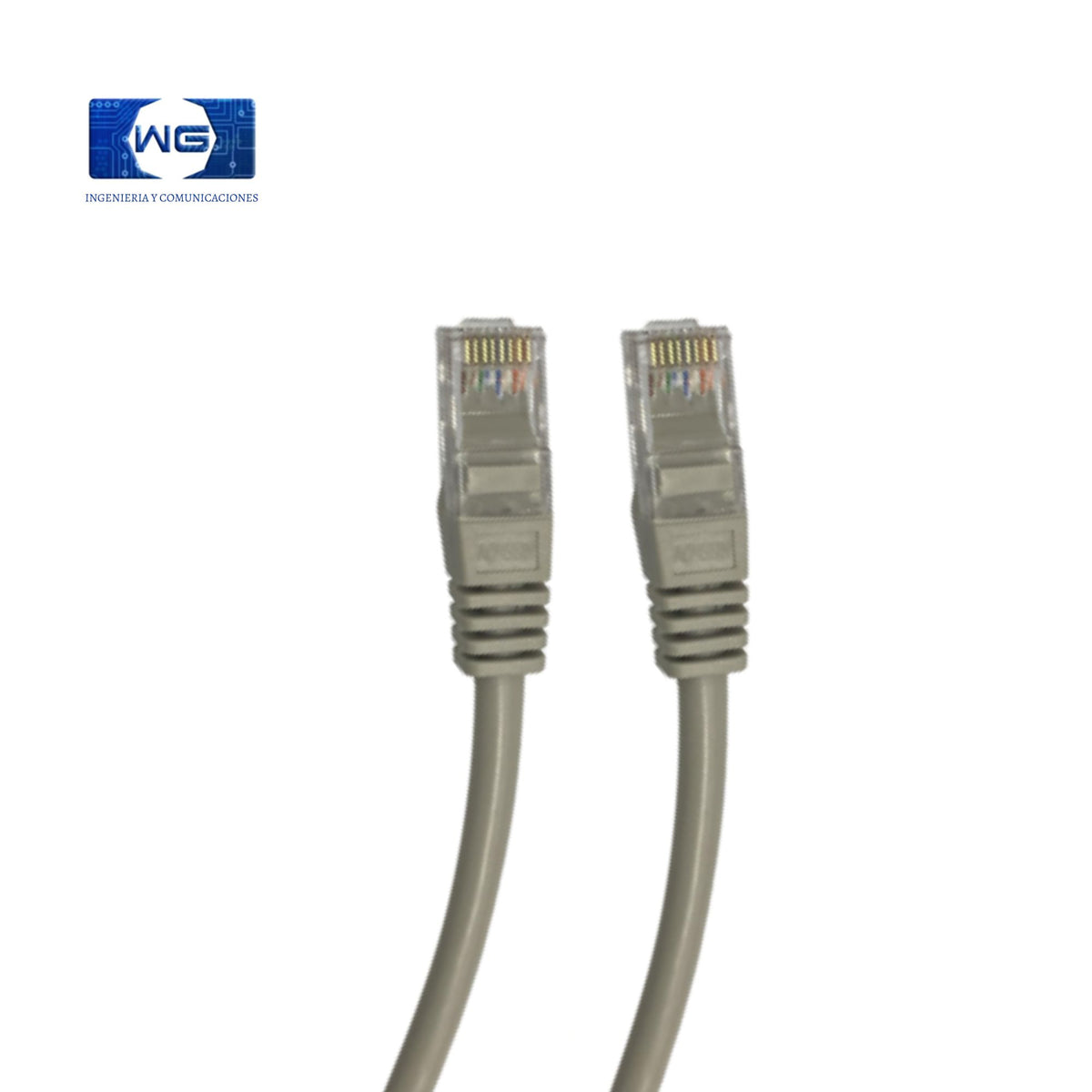 Patch cord Cat 6 100% cobre - 0-5m / gris
