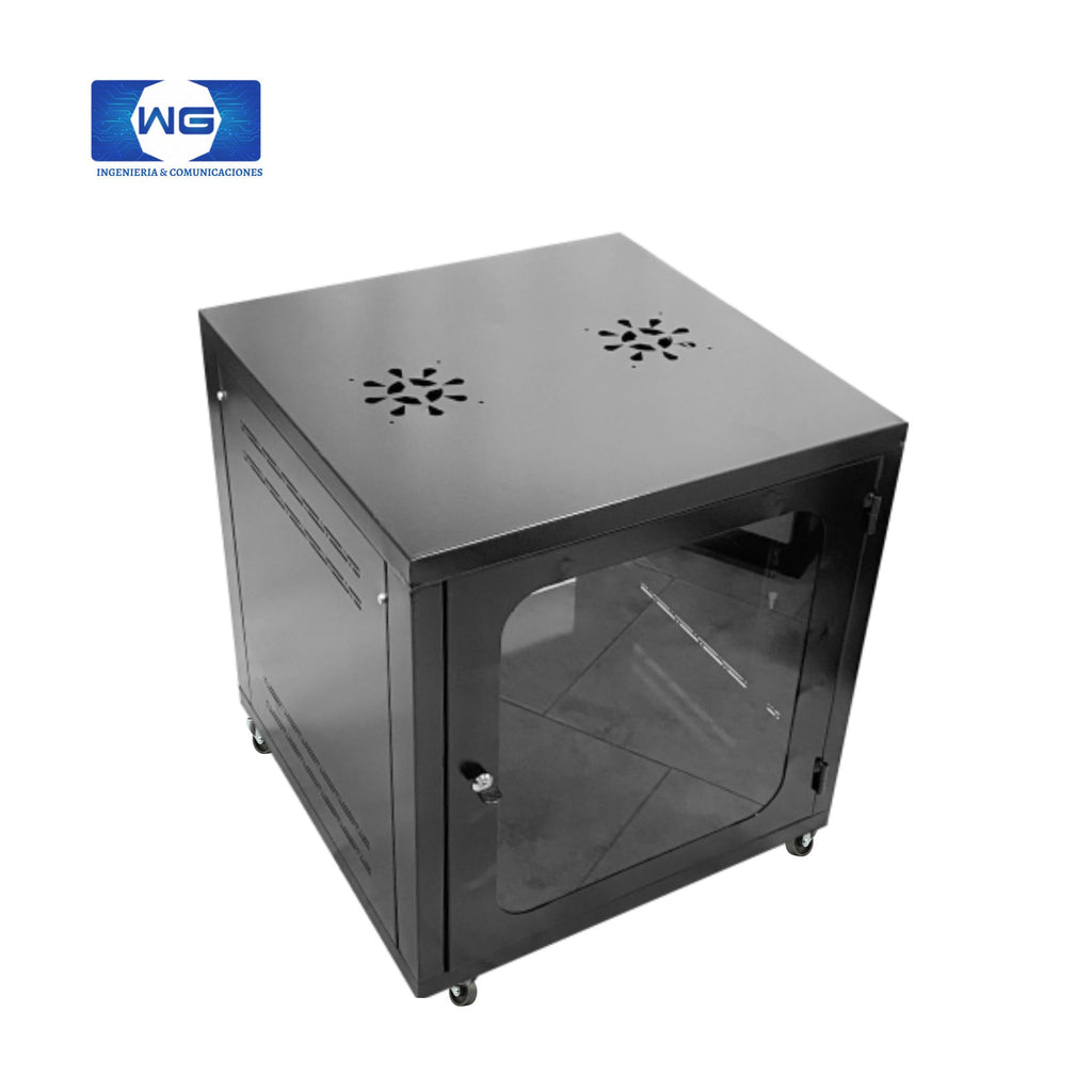 Gabinete con puerta de vidrio