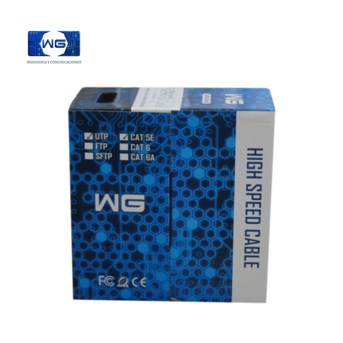 Cable Utp Interior Cat 5E 305mts aleación