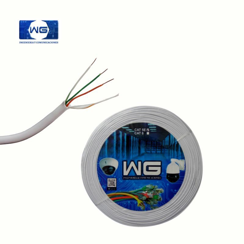 Cable para alarma unifilar de 4 hilos