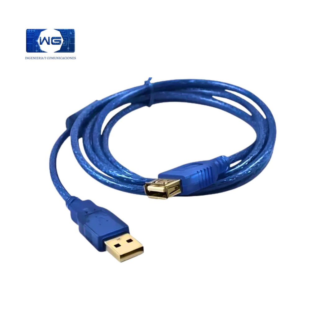 Cable extensión USB Macho a Macho 2.0