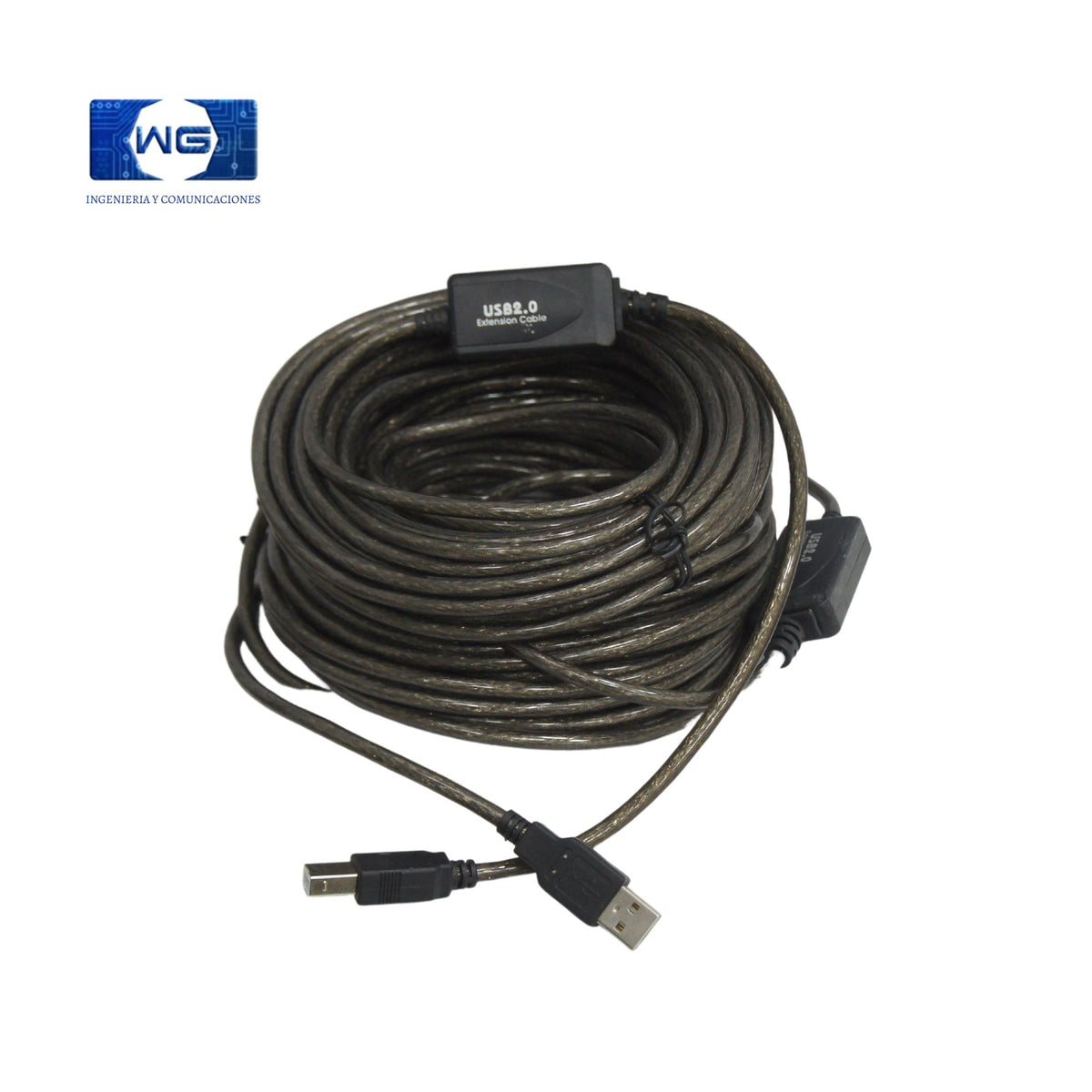 Extensión USB activa Weepda 20m con chip