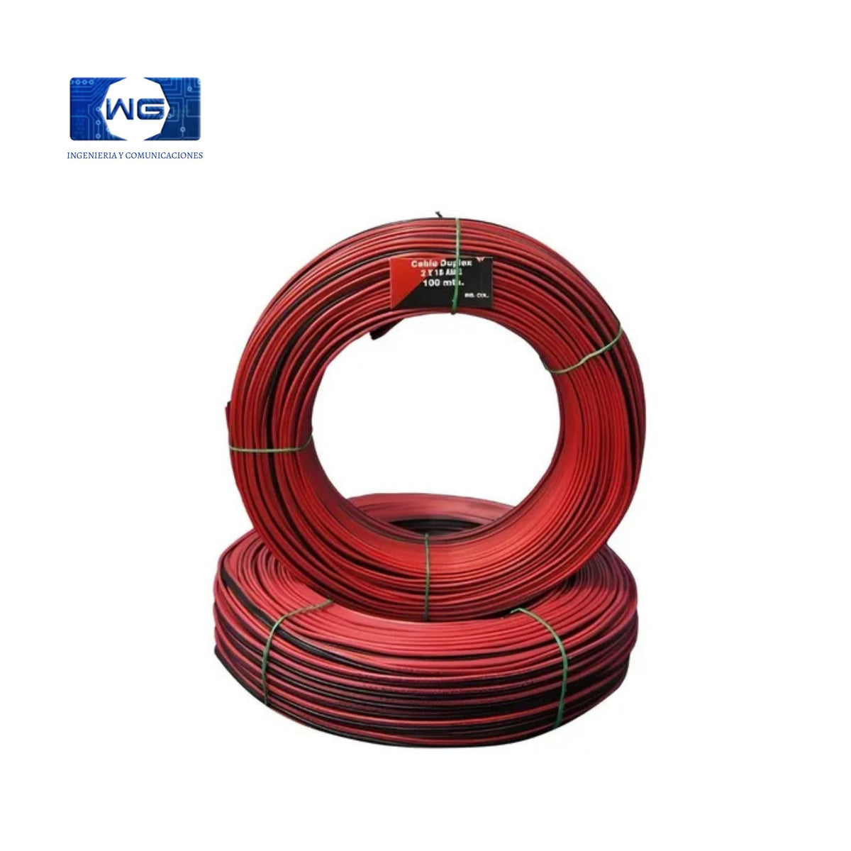 Cables duplex polarizado - 2x18-cant-100m