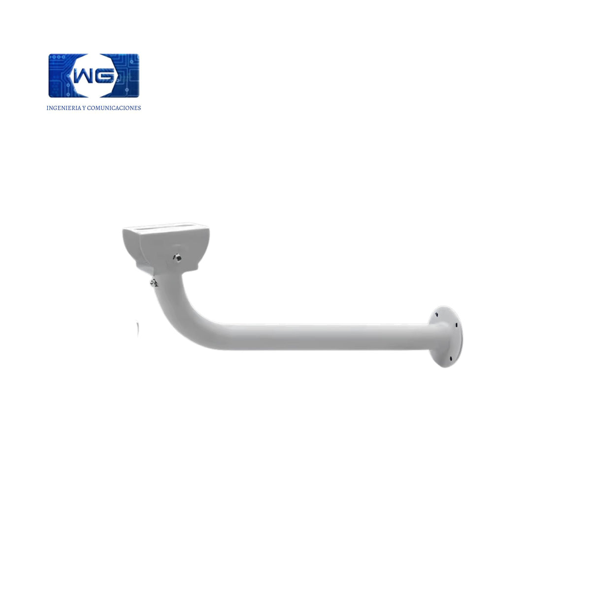 Brazo en L con base fija - 30cm