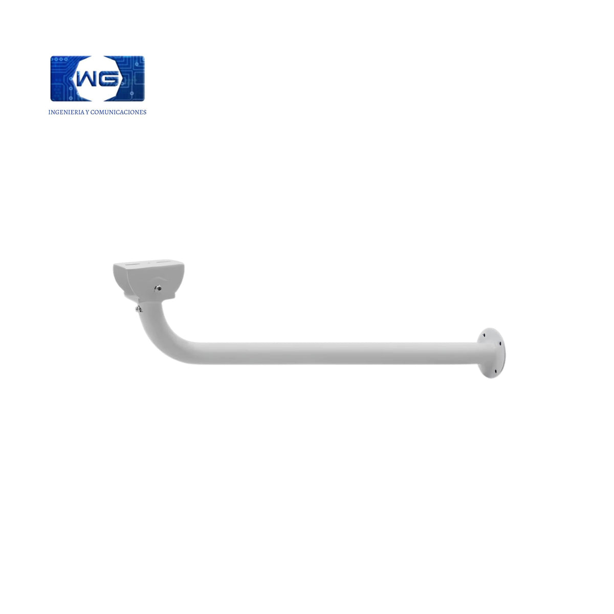 Brazo en L con base fija - 60cm