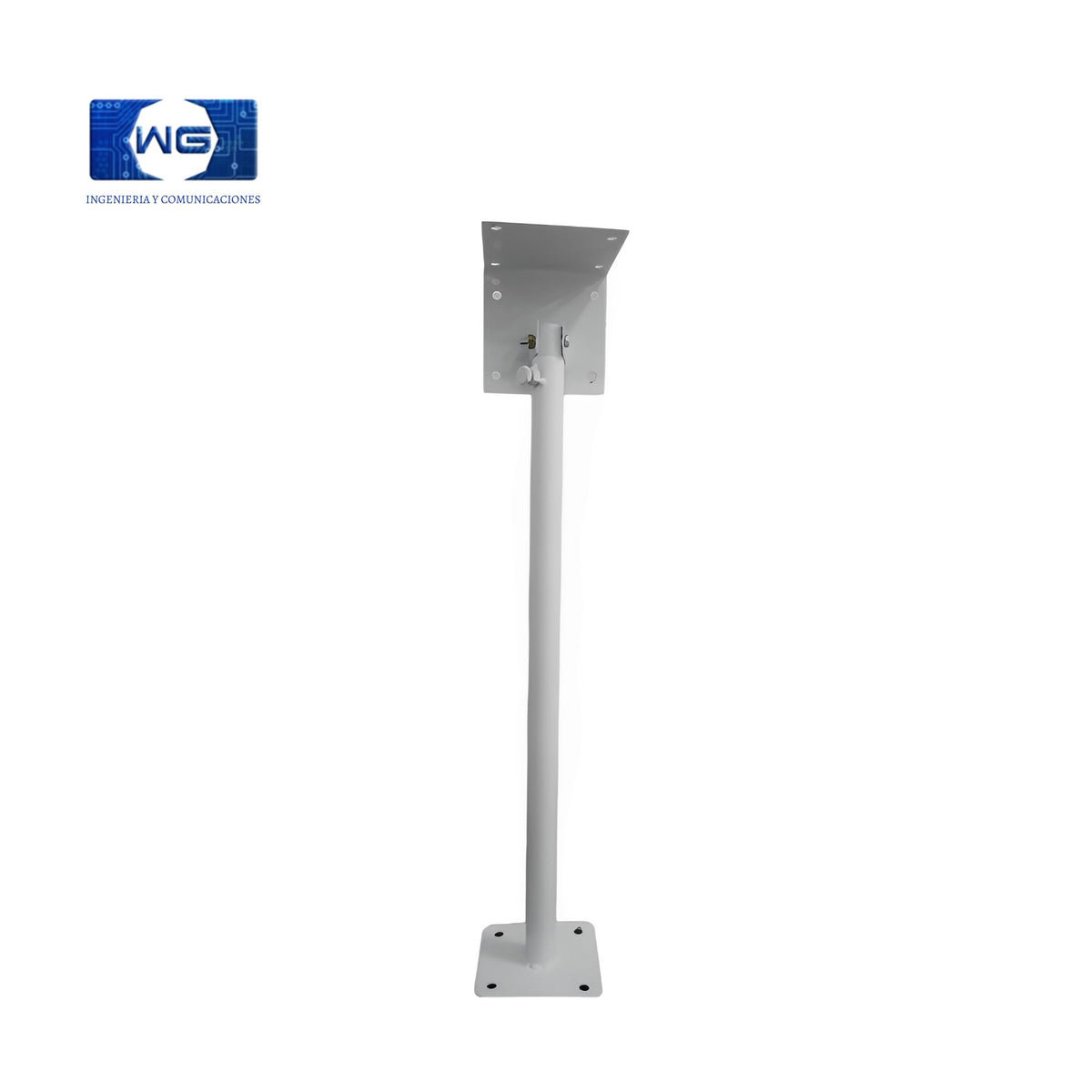 Soporte para cámara de seguridad expandible 50 cm a 90 cm - blanco