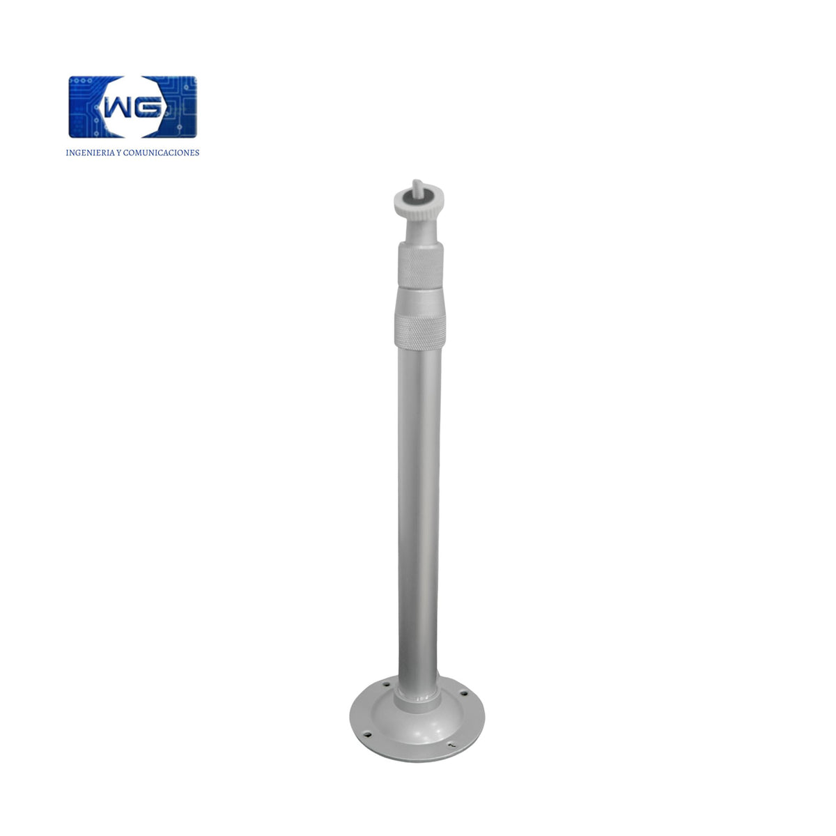 Soporte de Aluminio para Cámara de Seguridad CCTV y Video Beam - 60cm-a-110cm