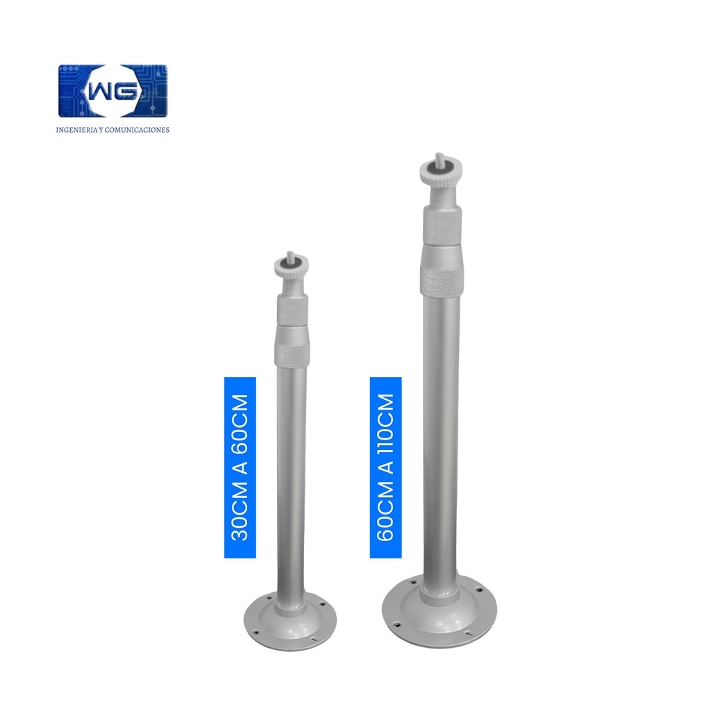 Soporte de Aluminio para Cámara de Seguridad CCTV y Video Beam