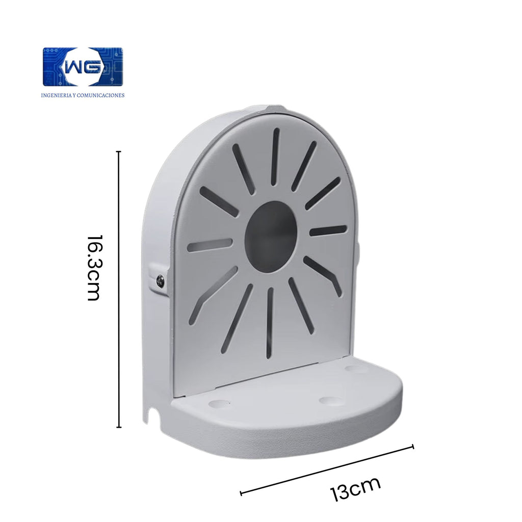 Soporte o Caja de Pared para Cámara de Seguridad CCTV - metalico