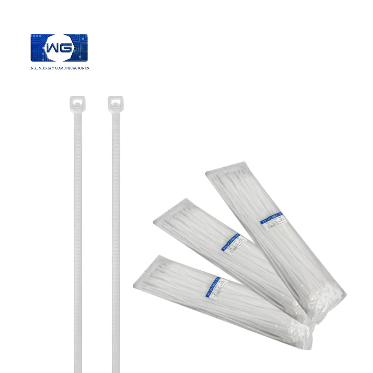 Amarre pastico - 4-8-350-pcs-100