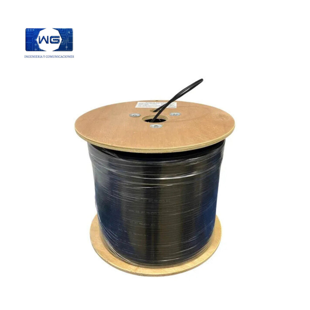 Carrete de cable Fibra óptica Drop - 1-nucleo-1b6a-x-1000m