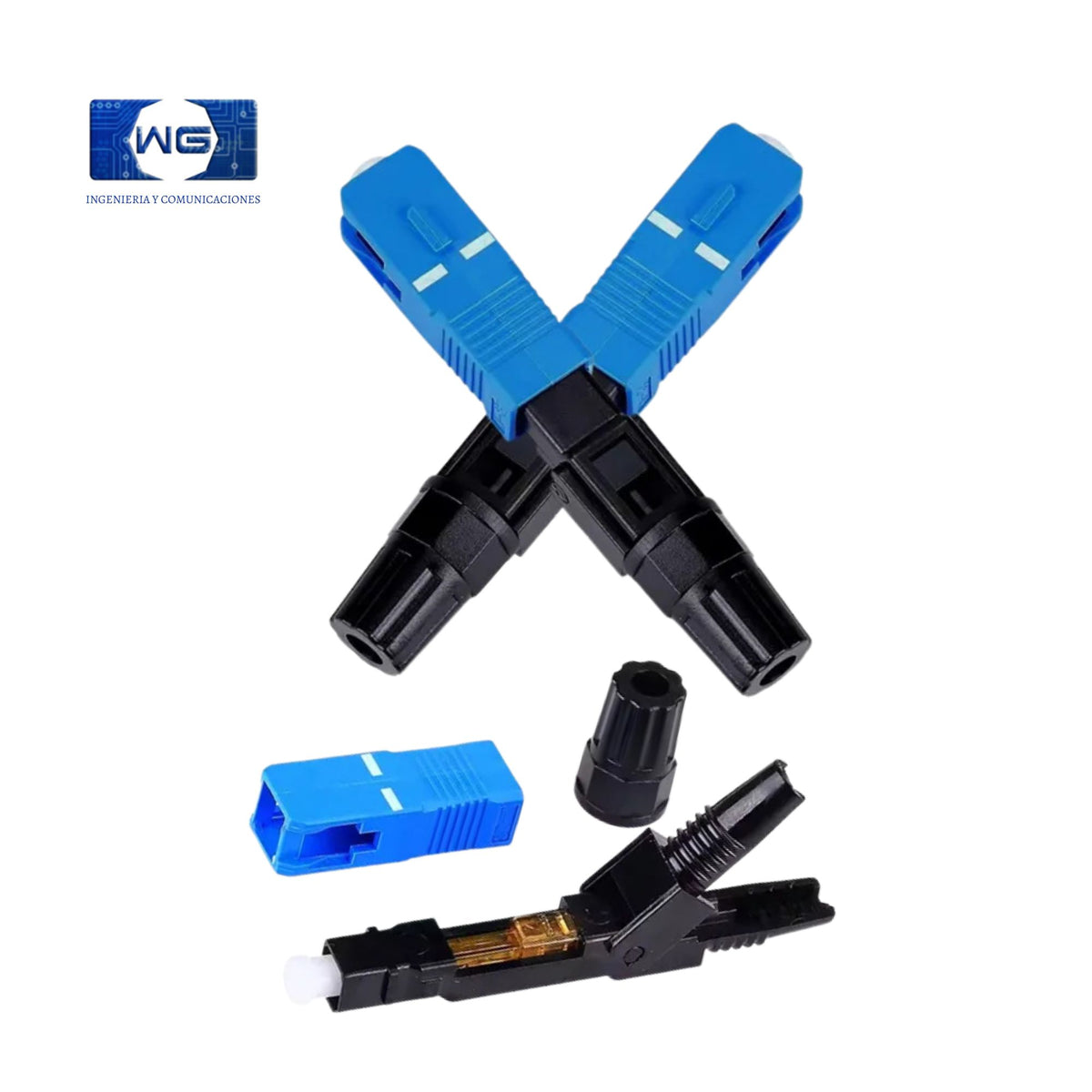 Conector rápido F.O - sc-upc-sc-upc