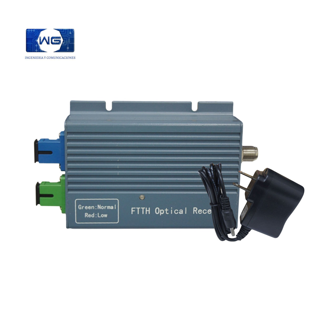 Mini receptor óptico de nodo