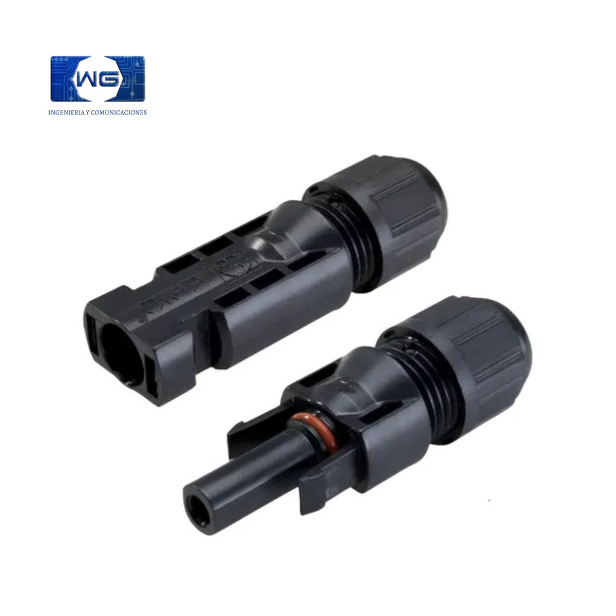 Conector solar Mc4 Macho – Hembra