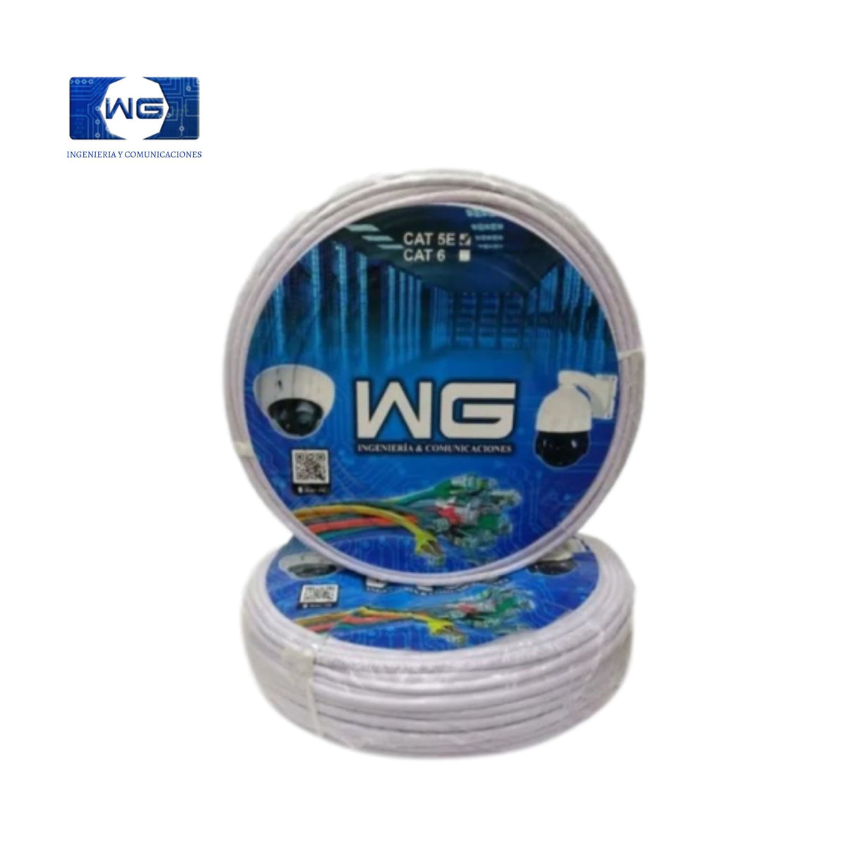 Cable Utp Cat5e aleación Interior - cable-utp-cat-5e-interior-x-100mts
