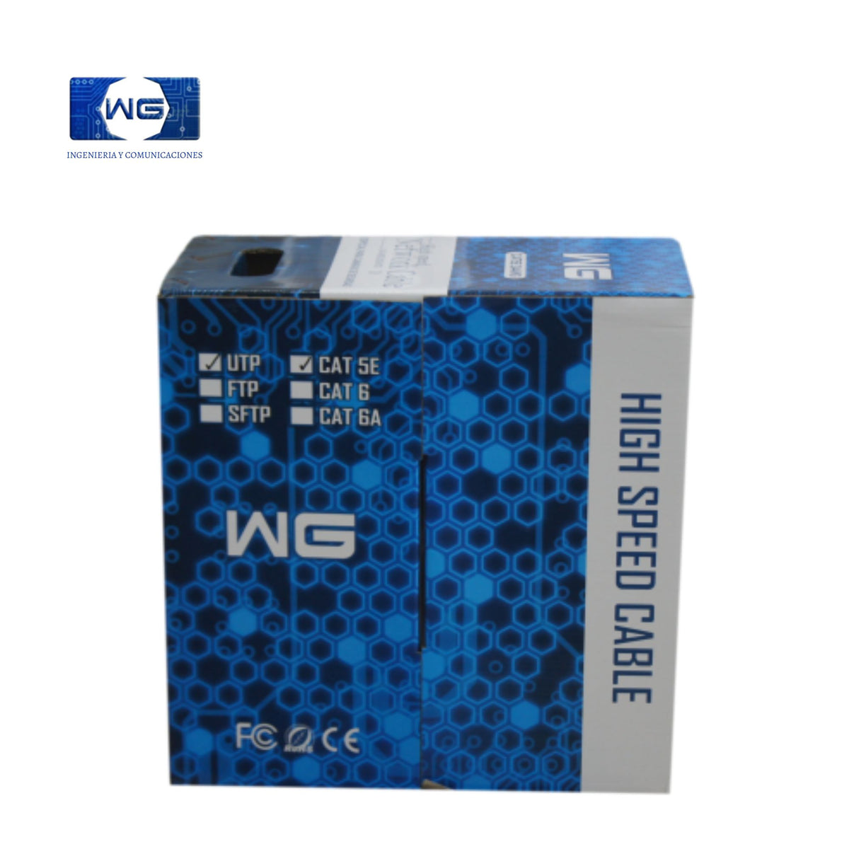 Cable Utp Cat5e aleación Interior - cable-utp-interior-cat-5e-305mts
