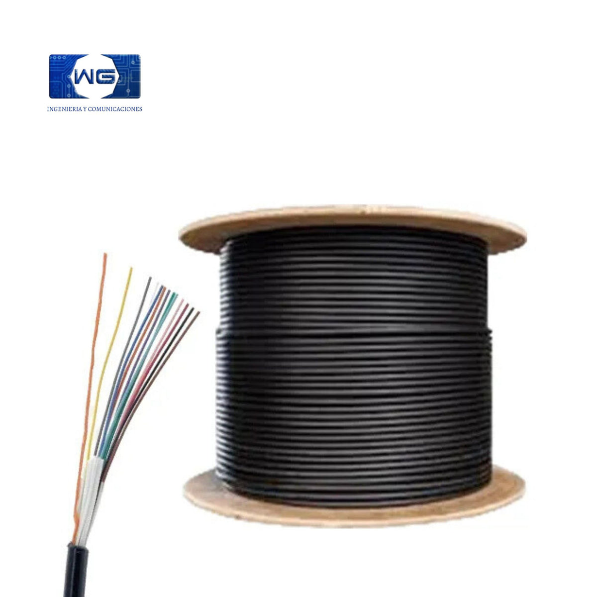 Cable Fibra Óptica 12 hilos - exterior