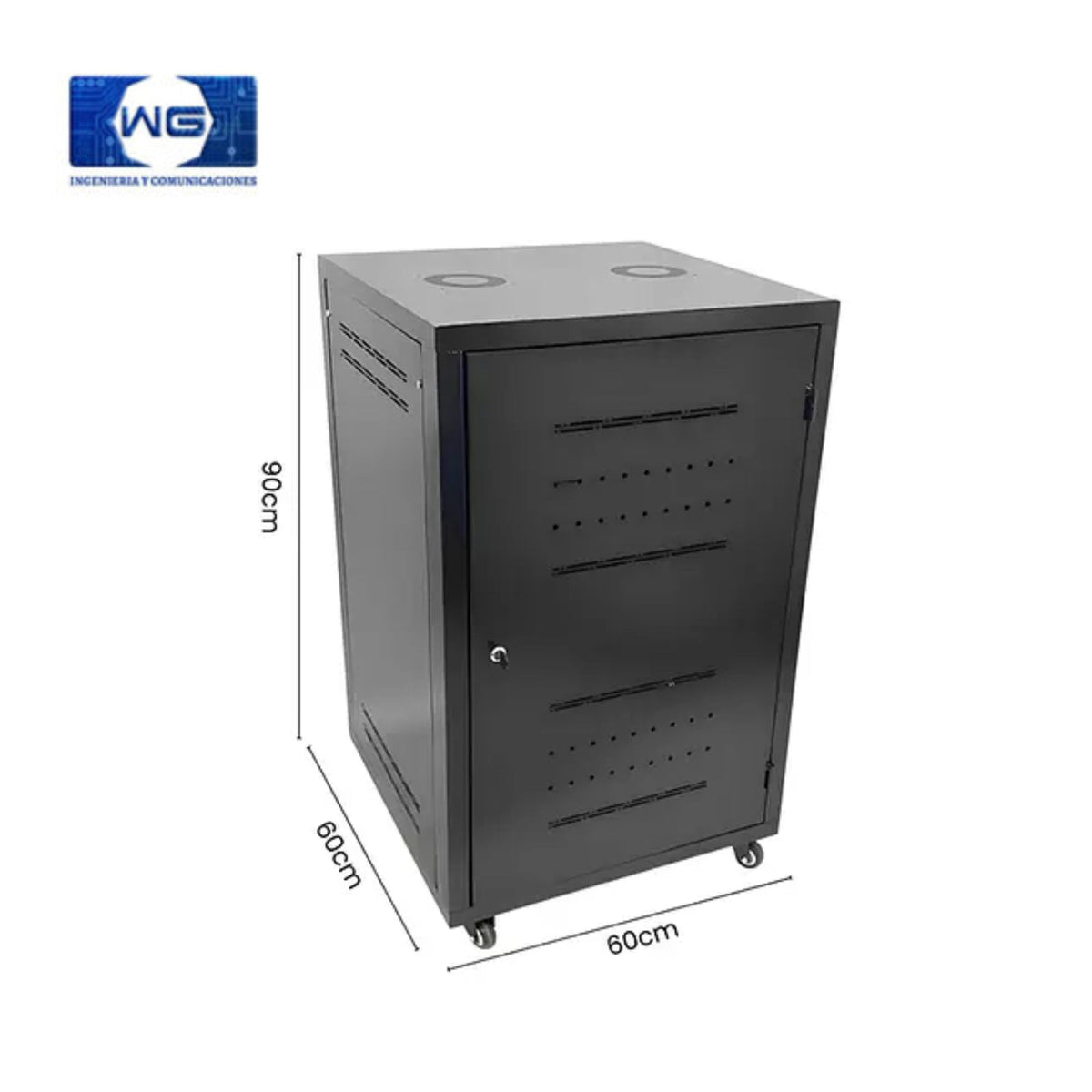 Gabinete 17RU (90cm * 60cm * 60cm)