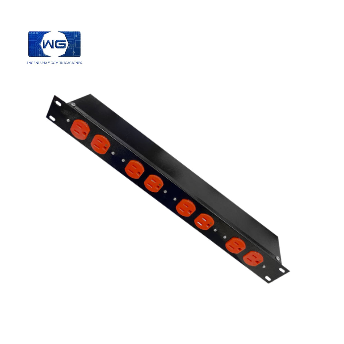 Multitoma para rack de 12 Servicios
