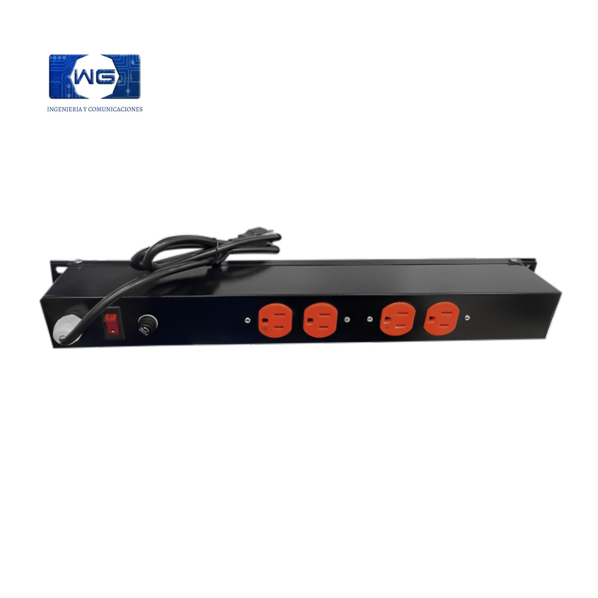 Multitoma para rack de 12 Servicios